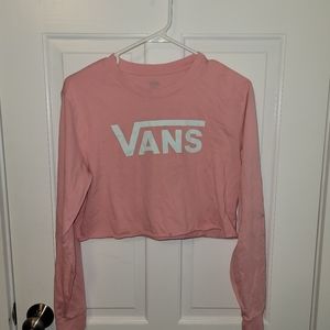 Coral Van's size small crop top